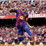 El FC Barcelona golea en la liga y toma impulso para partido de octavos en la Champions