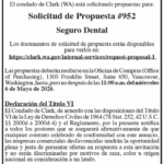 CLARK COUNTY – RFP #952