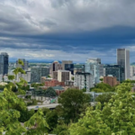 Lluviosa primera semana del verano en Portland