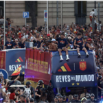 Una marea humana: dos millones de personas festejan con la selección española en Madrid