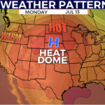 Una cúpula de calor afectará la zona de Portland-Vancouver a mediados de julio