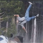 Un turista lanzado por los aires por un bisonte en Yellowstone se recupera tras cirugía