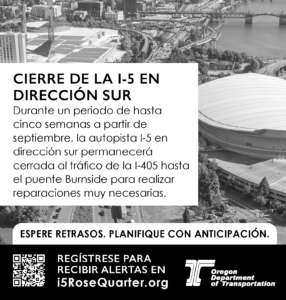 Cierre de la I-5 Sur