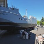 Presentan una nueva embarcación del Ejército de EE.UU. construida en Vancouver