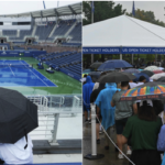 La lluvia produce un caos que sacude al US Open