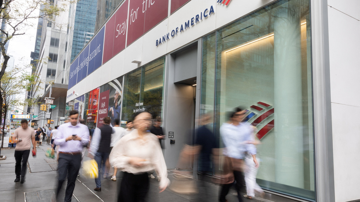 Bank of America office in New York City